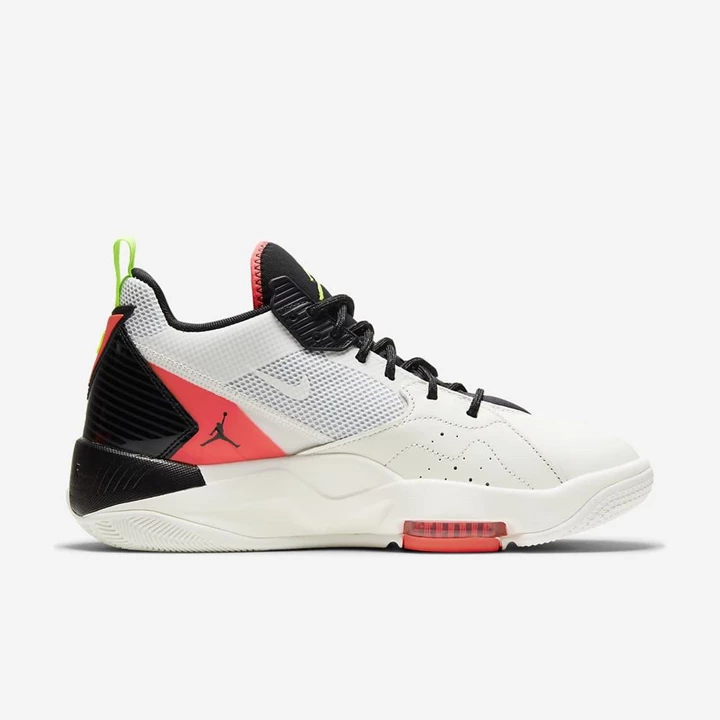 Nike Jordan Zoom Jordans Erkek Beyaz Siyah Siyah | TR4258371