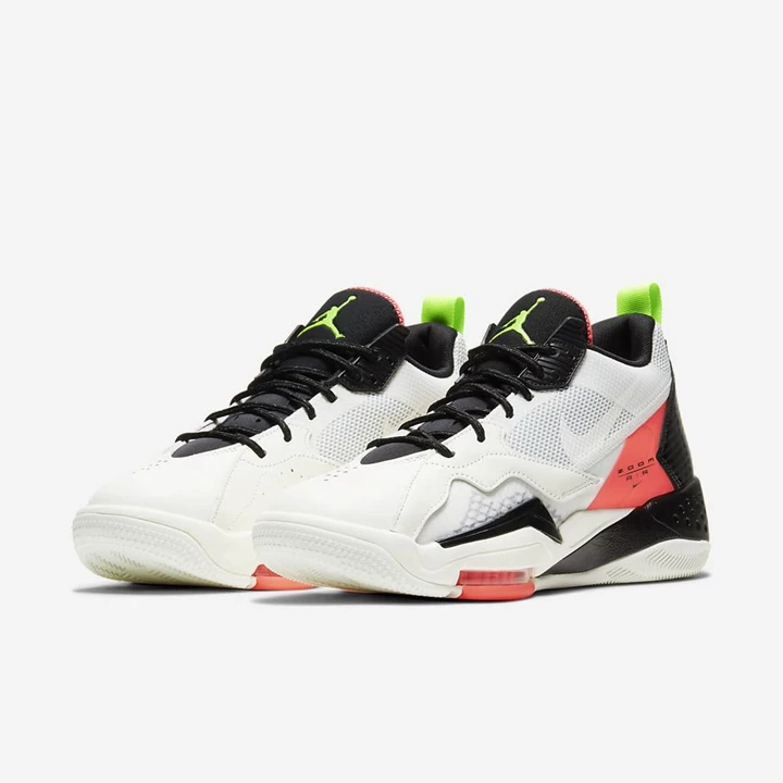 Nike Jordan Zoom Jordans Erkek Beyaz Siyah Siyah | TR4258371