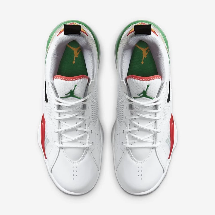 Nike Jordan Zoom Jordans Erkek Beyaz Yeşil Kırmızı Siyah | TR4256441