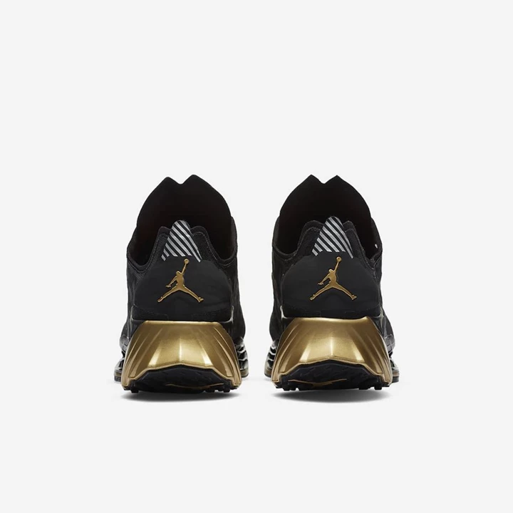 Nike Jordan Zoom Jordans Erkek Siyah Kırmızı Metal Altın | TR4258380