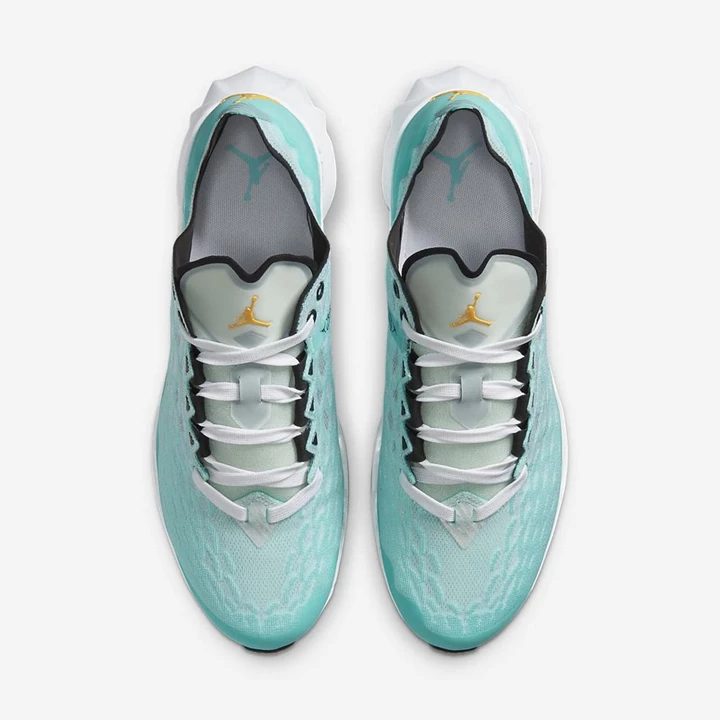 Nike Jordan Zoom Koşu Ayakkabısı Erkek Yeşil Beyaz Turuncu | TR4257693
