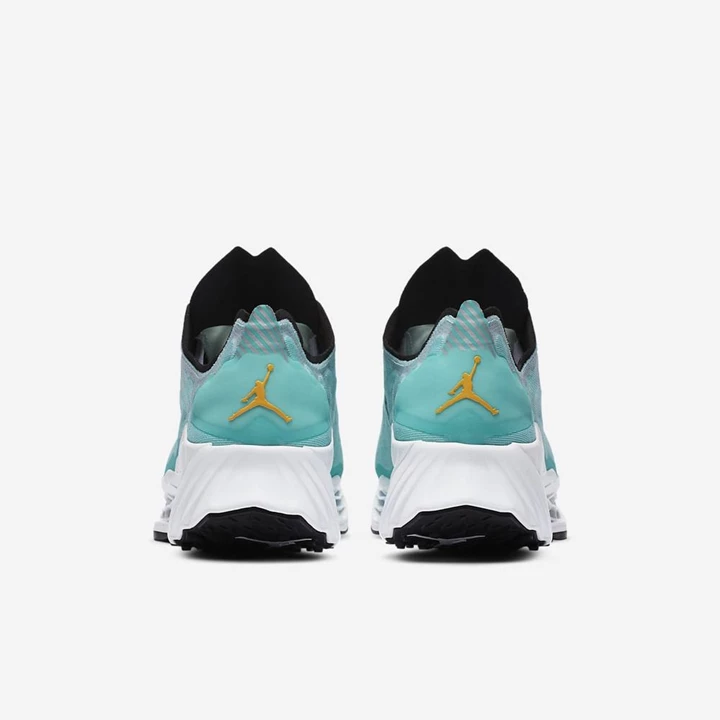 Nike Jordan Zoom Koşu Ayakkabısı Erkek Yeşil Beyaz Turuncu | TR4257693