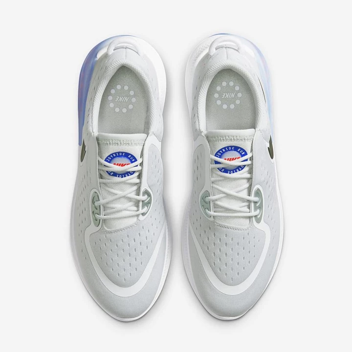 Nike Joyride Koşu Ayakkabısı Erkek Platini Beyaz Mavi Siyah | TR4256517