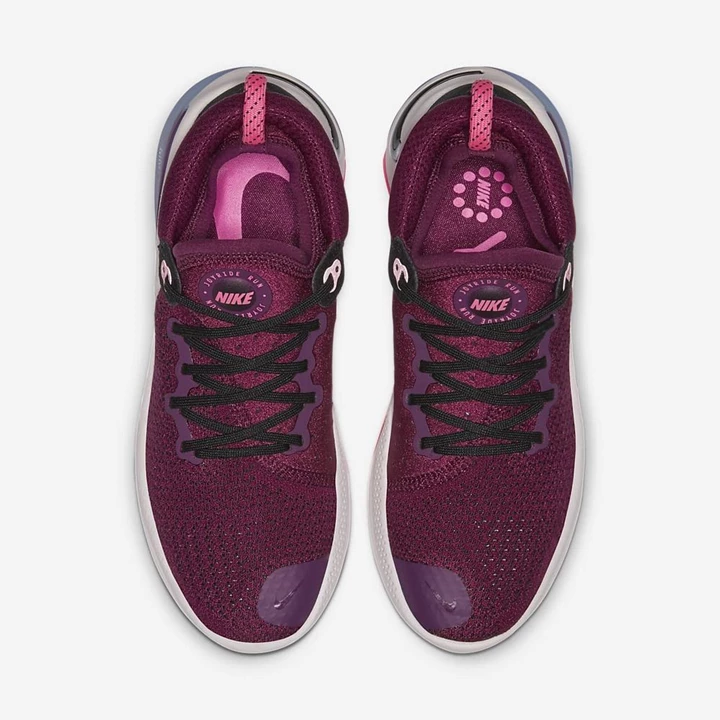 Nike Joyride Koşu Ayakkabısı Kadın Kırmızı Pembe Pembe Siyah | TR4258056