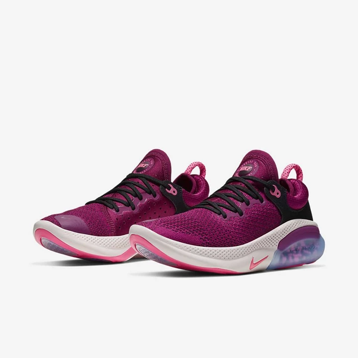 Nike Joyride Koşu Ayakkabısı Kadın Kırmızı Pembe Pembe Siyah | TR4258056