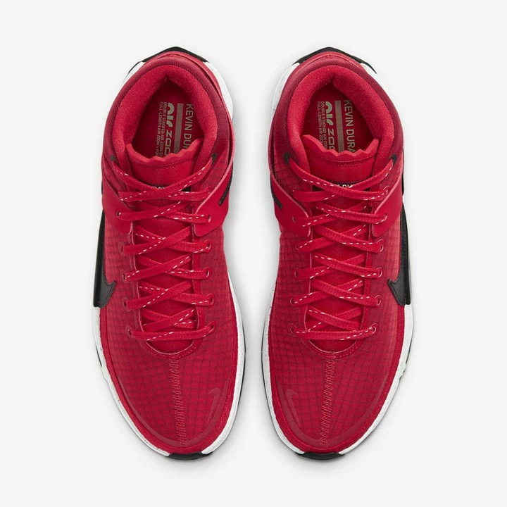Nike KD13 Basketbol Ayakkabısı Erkek Kırmızı Beyaz Siyah | TR4259150