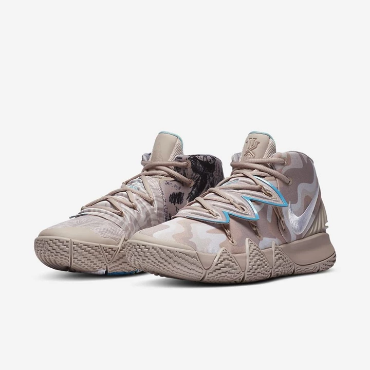 Nike Kybrid S2 Basketbol Ayakkabısı Erkek Haki Gri Haki Gri | TR4257458