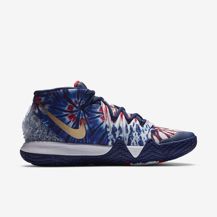 Nike Kybrid S2 Basketbol Ayakkabısı Kadın Mavi Beyaz Beyaz | TR4258264