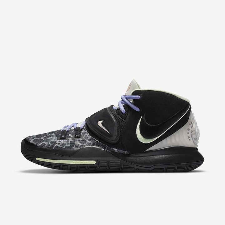 Nike Kyrie 6 Basketbol Ayakkabısı Erkek Siyah Renkli | TR4256559