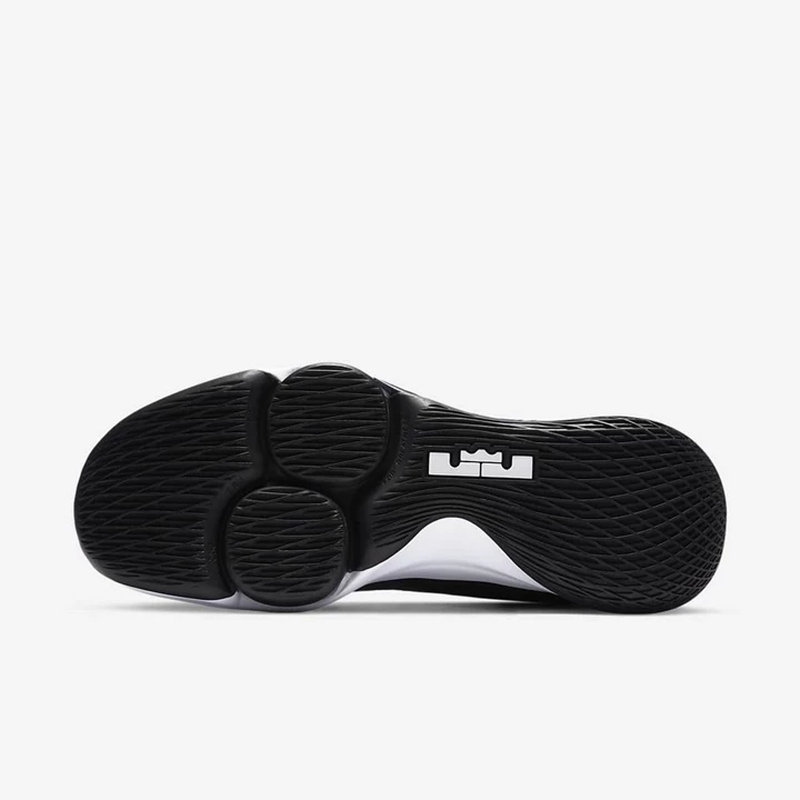 Nike LeBron Basketbol Ayakkabısı Erkek Lacivert Siyah Platini Beyaz | TR4256794