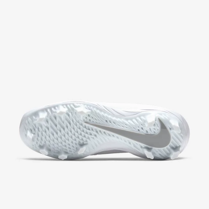 Nike Lunar Hyperdiamond Beyzbol Ayakkabısı Kadın Beyaz Platini Beyaz | TR4258890