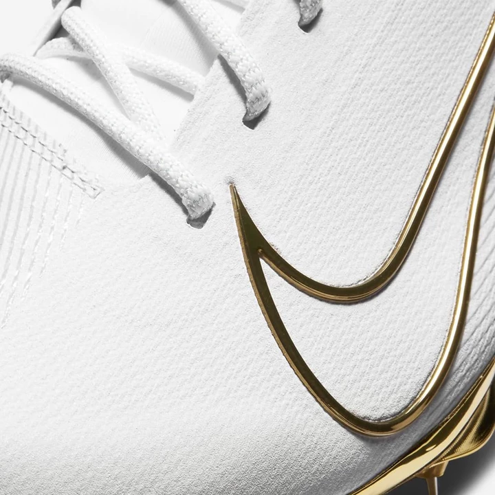 Nike Lunar Vapor Beyzbol Ayakkabısı Erkek Beyaz Metal Altın Gri Metal Gümüş | TR4257242