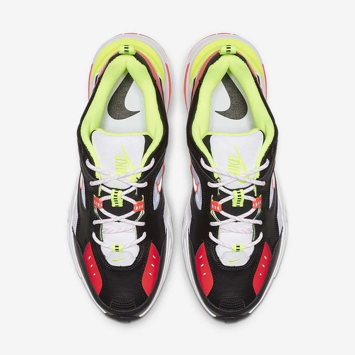 Nike M2K Tekno Spor Ayakkabı Erkek Siyah Beyaz Metal Gümüş | TR4256581