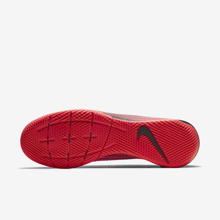 Nike Mercurial Vapor 13 Academy Krampon Kadın Kırmızı Kırmızı Siyah | TR4259270