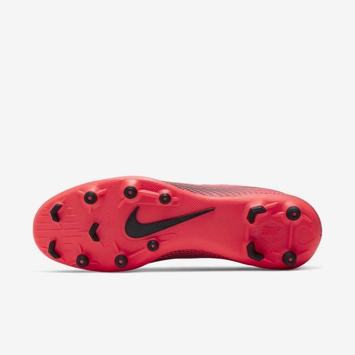 Nike Mercurial Vapor 13 Club Krampon Kadın Kırmızı Kırmızı Siyah | TR4258205
