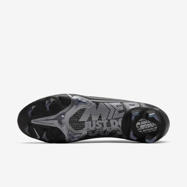 Nike Mercurial Vapor 13 Pro Krampon Erkek Siyah Gri Metal Gri | TR4256332