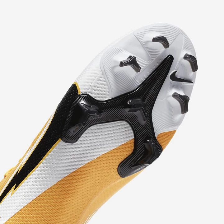 Nike Mercurial Vapor 13 Pro Krampon Erkek Turuncu Beyaz Turuncu Siyah | TR4256565