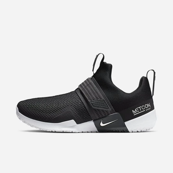 Nike Metcon Çapraz Ayakkabı Erkek Siyah Koyu Gri | TR4256935
