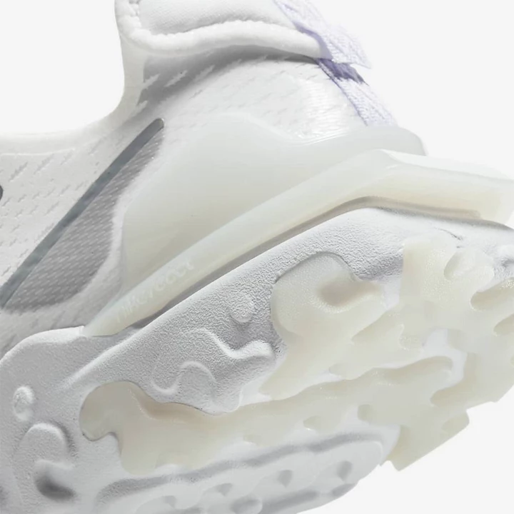 Nike NSW React Vision Essential Spor Ayakkabı Kadın Beyaz Beyaz Gri | TR4258129