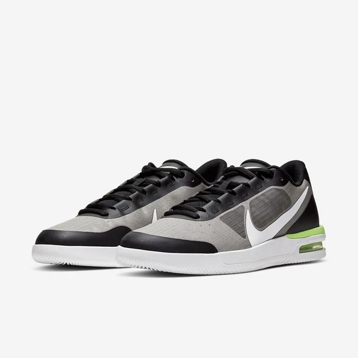 Nike NikeCourt Air Max Spor Ayakkabı Kadın Siyah Beyaz | TR4257377