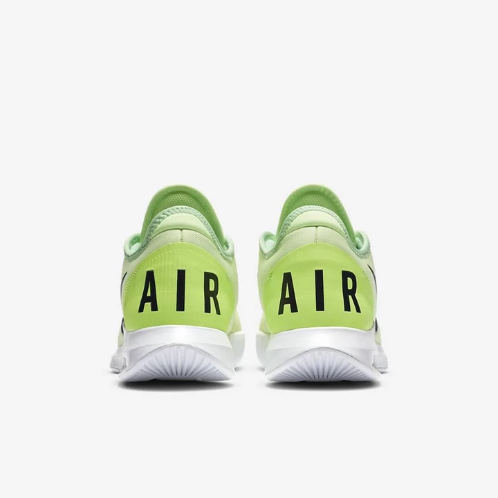 Nike NikeCourt Air Max Tenis Ayakkabısı Erkek Yeşil Yeşil Mavi | TR4256414