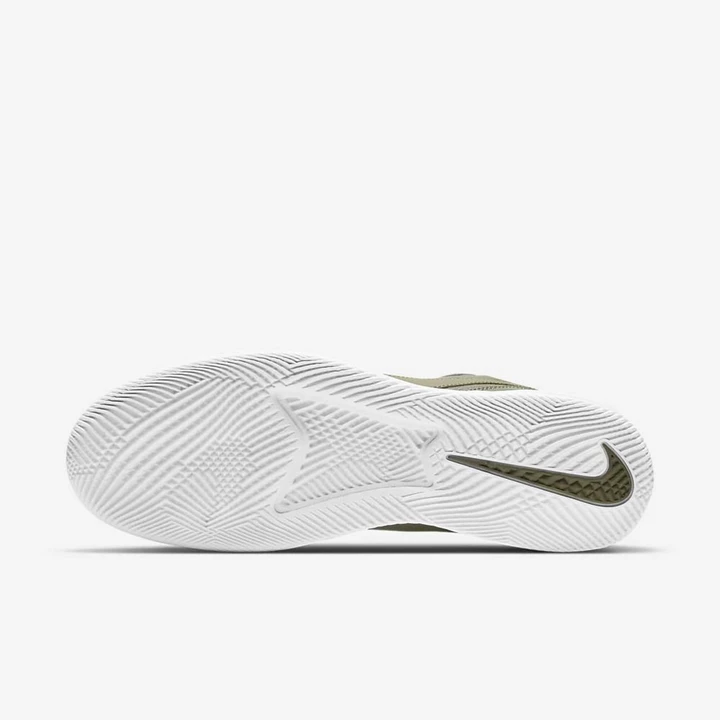 Nike NikeCourt Air Max Tenis Ayakkabısı Erkek Zeytin Yeşili Beyaz Zeytin Yeşili | TR4256958