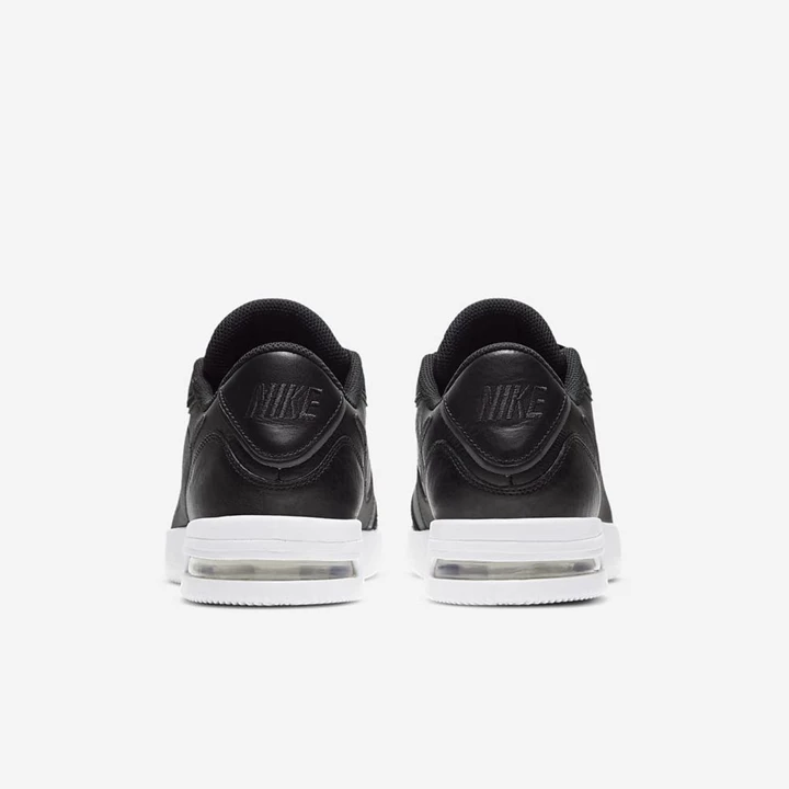 Nike NikeCourt Air Max Tenis Ayakkabısı Erkek Siyah Beyaz Siyah | TR4257465