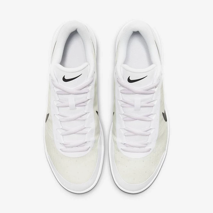 Nike NikeCourt Air Max Tenis Ayakkabısı Erkek Beyaz Siyah | TR4257619