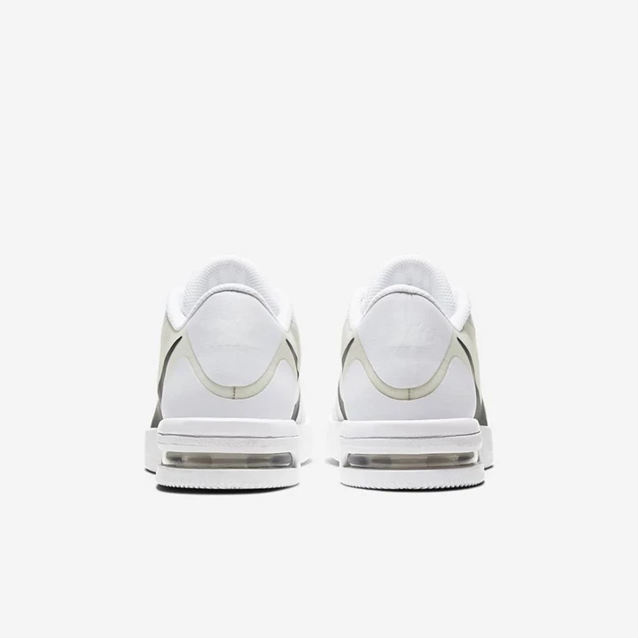 Nike NikeCourt Air Max Tenis Ayakkabısı Erkek Beyaz Siyah | TR4257619
