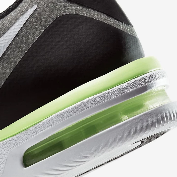 Nike NikeCourt Air Max Tenis Ayakkabısı Kadın Siyah Beyaz | TR4257721
