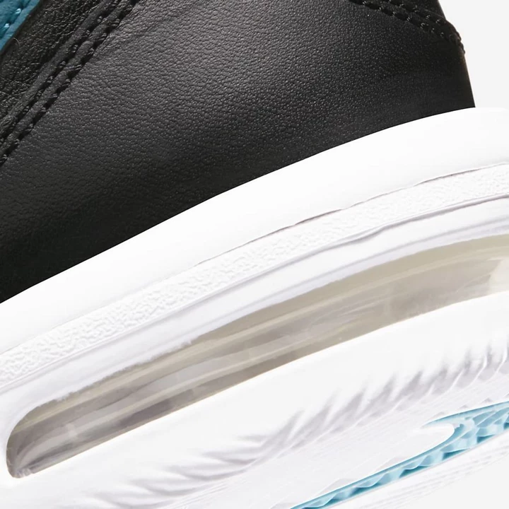 Nike NikeCourt Air Max Tenis Ayakkabısı Erkek Siyah Altın | TR4259221