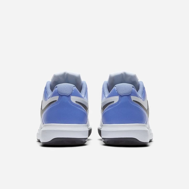 Nike NikeCourt Air Zoom Tenis Ayakkabısı Erkek Beyaz Kraliyet Mavisi Obsidian | TR4257092