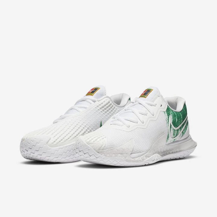 Nike NikeCourt Air Zoom Tenis Ayakkabısı Kadın Beyaz Beyaz | TR4258526