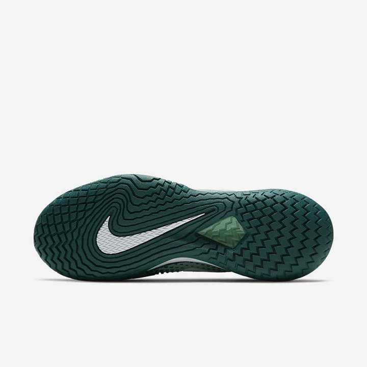 Nike NikeCourt Air Zoom Tenis Ayakkabısı Kadın Koyu Turkuaz Beyaz | TR4259073