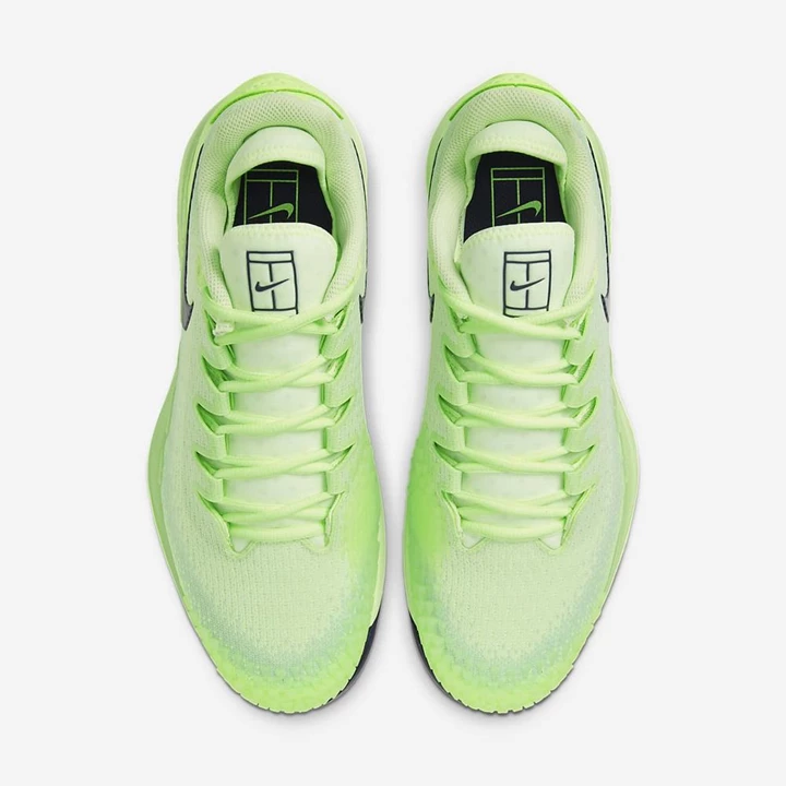 Nike NikeCourt Air Zoom Tenis Ayakkabısı Erkek Yeşil Yeşil Mavi | TR4259275