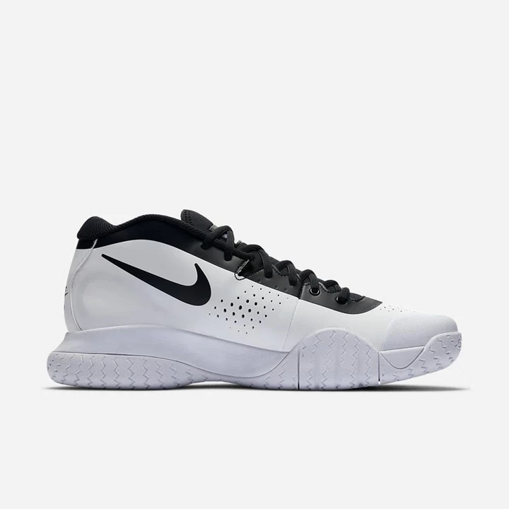 Nike NikeCourt Tech Challenge 20 Tenis Ayakkabısı Erkek Beyaz Mor Siyah | TR4256391