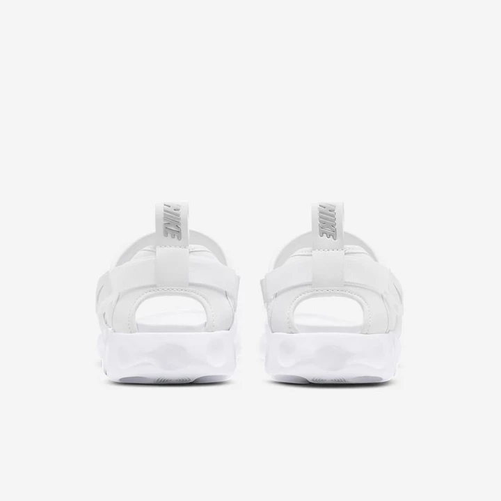 Nike Owaysis Sandalet Kadın Beyaz Platini | TR4257231
