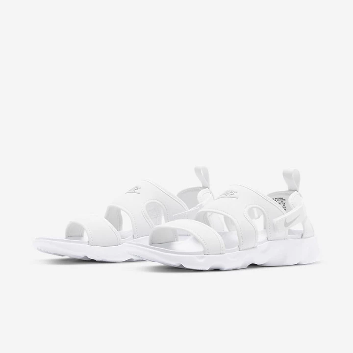 Nike Owaysis Sandalet Kadın Beyaz Platini | TR4257351