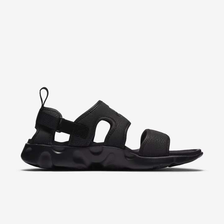 Nike Owaysis Sandalet Kadın Siyah Siyah Siyah | TR4257614