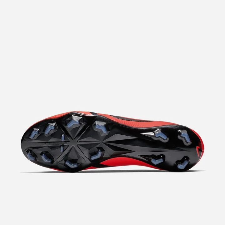 Nike PhantomVNM Krampon Erkek Açık Kırmızı Açık Kırmızı Metal Gümüş Siyah | TR4256693