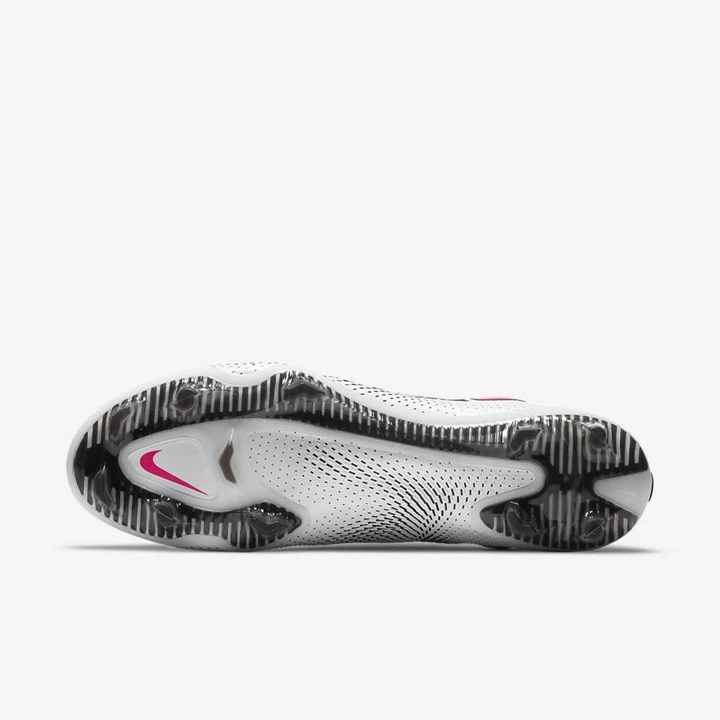 Nike Phantom GT Krampon Erkek Beyaz Siyah Pembe | TR4256681
