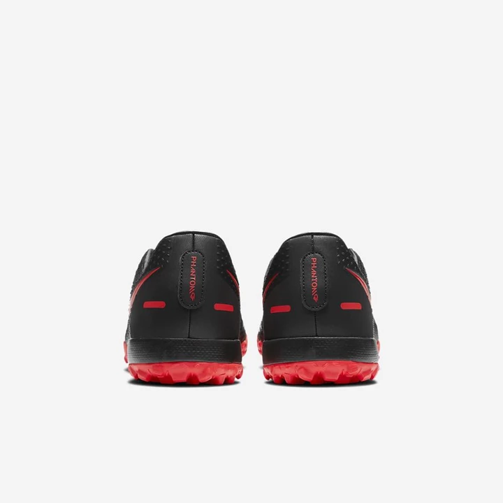 Nike Phantom GT Krampon Erkek Siyah Koyu Gri Kırmızı | TR4256699