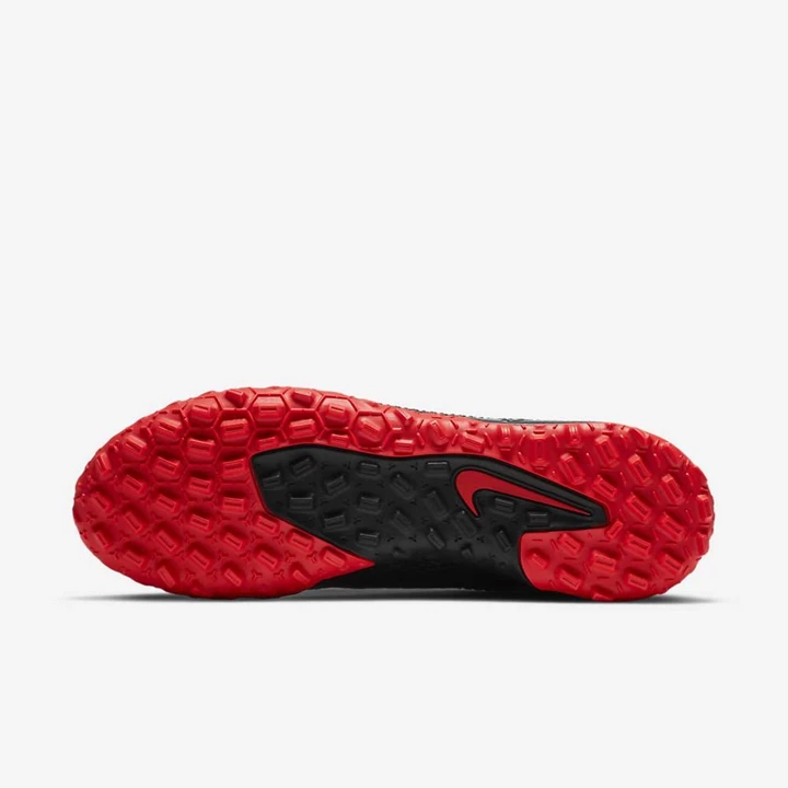Nike Phantom GT Krampon Erkek Siyah Koyu Gri Kırmızı | TR4257495