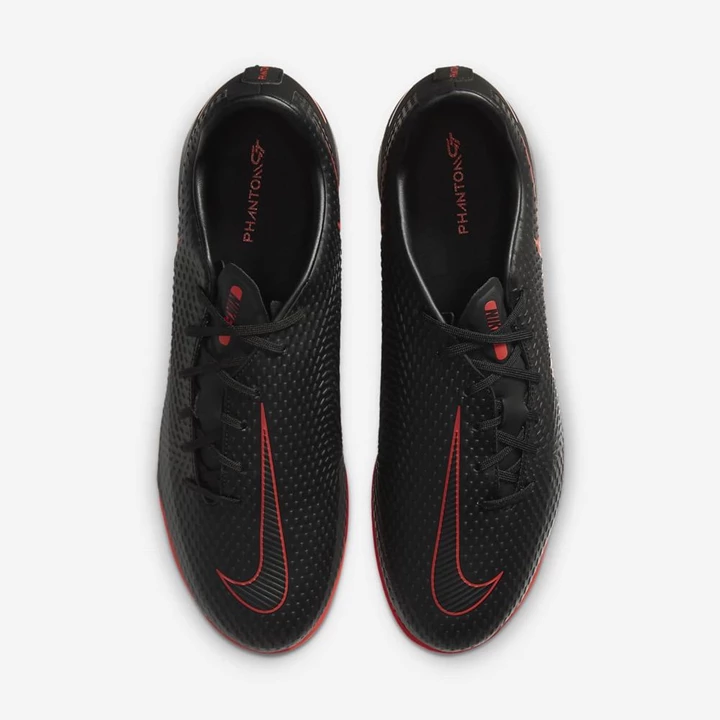 Nike Phantom GT Krampon Erkek Siyah Koyu Gri Kırmızı | TR4257936