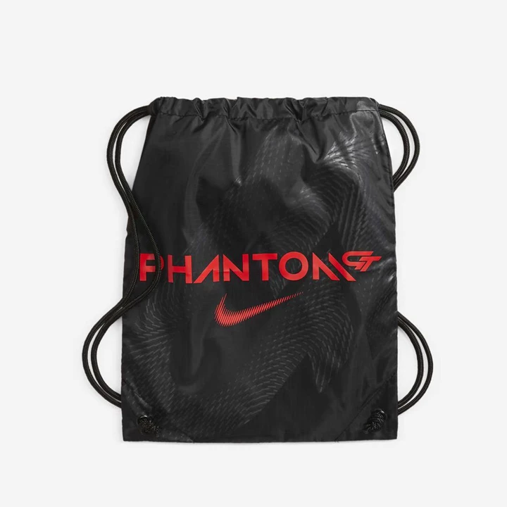 Nike Phantom GT Krampon Kadın Siyah Koyu Gri Kırmızı | TR4258066