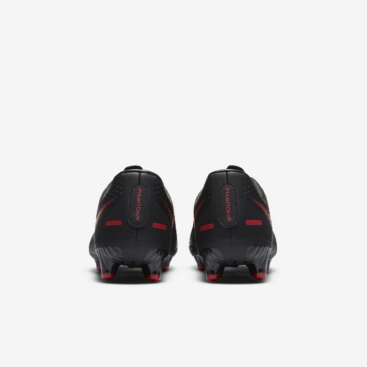 Nike Phantom GT Krampon Kadın Siyah Koyu Gri Kırmızı | TR4258141