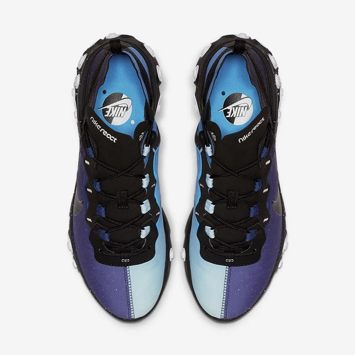 Nike React Element Spor Ayakkabı Erkek Mavi Açık Mavi Mavi Siyah | TR4258908