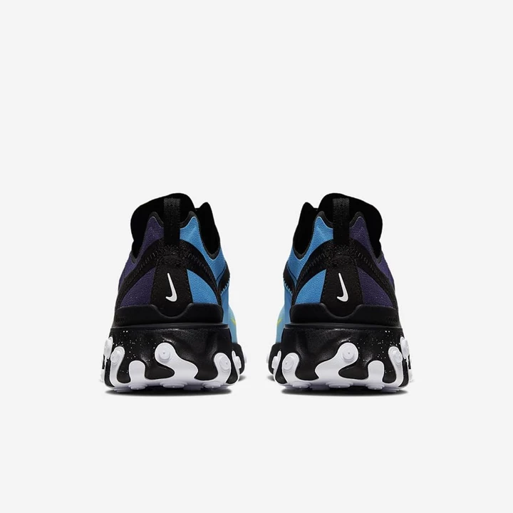 Nike React Element Spor Ayakkabı Erkek Mavi Açık Mavi Mavi Siyah | TR4258908