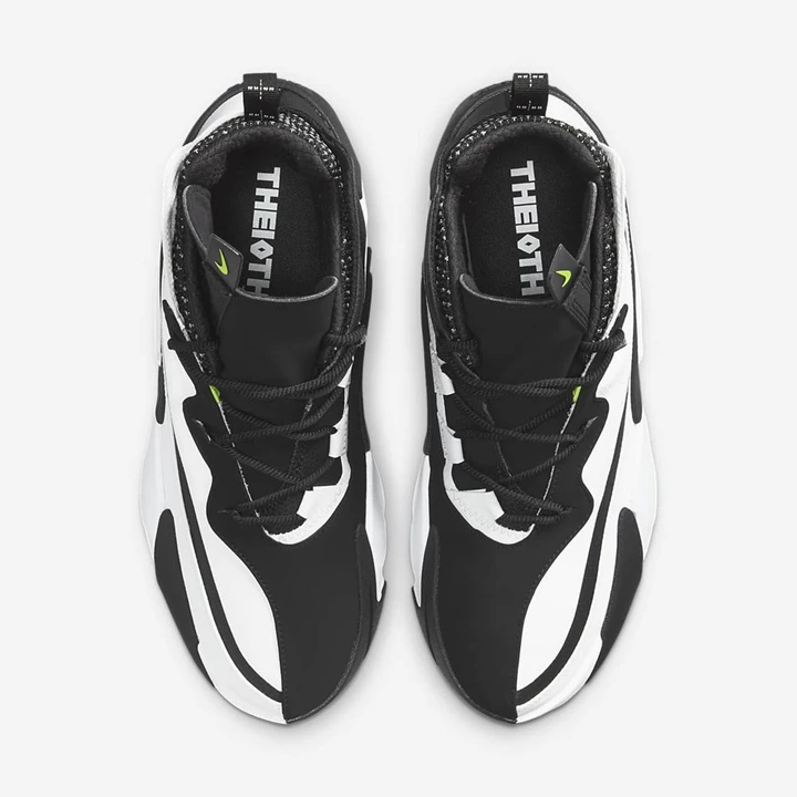 Nike React Frenzy Spor Ayakkabı Erkek Beyaz Siyah Beyaz Beyaz | TR4257531