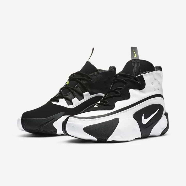 Nike React Frenzy Spor Ayakkabı Erkek Beyaz Siyah Beyaz Beyaz | TR4257531